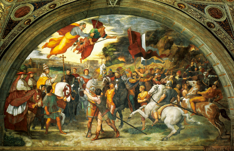   拉斐尔·桑西  Raffaello Santi——署名室壁画 (5)